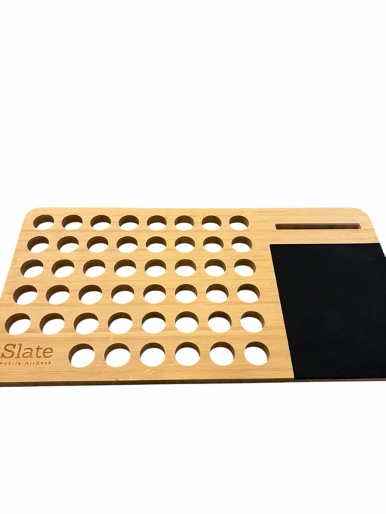 ISKELTER Other - ISKELTER Slate Mobile Air Desk Bamboo with Mousepad and phone holder